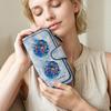 Leisure Surfing Printed Purse Fashion Faux Leather Long Wallet Portable Card Holder for Daily Use