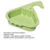 Sink Strainer Basket Triangular Design Easy To Install Automatic Dumping Sink Strainer Basket Faucet Sponge Storage Rack