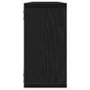 Cube Shelves 2 pcs Black Oak Effect 100 x 15 x 30 cm