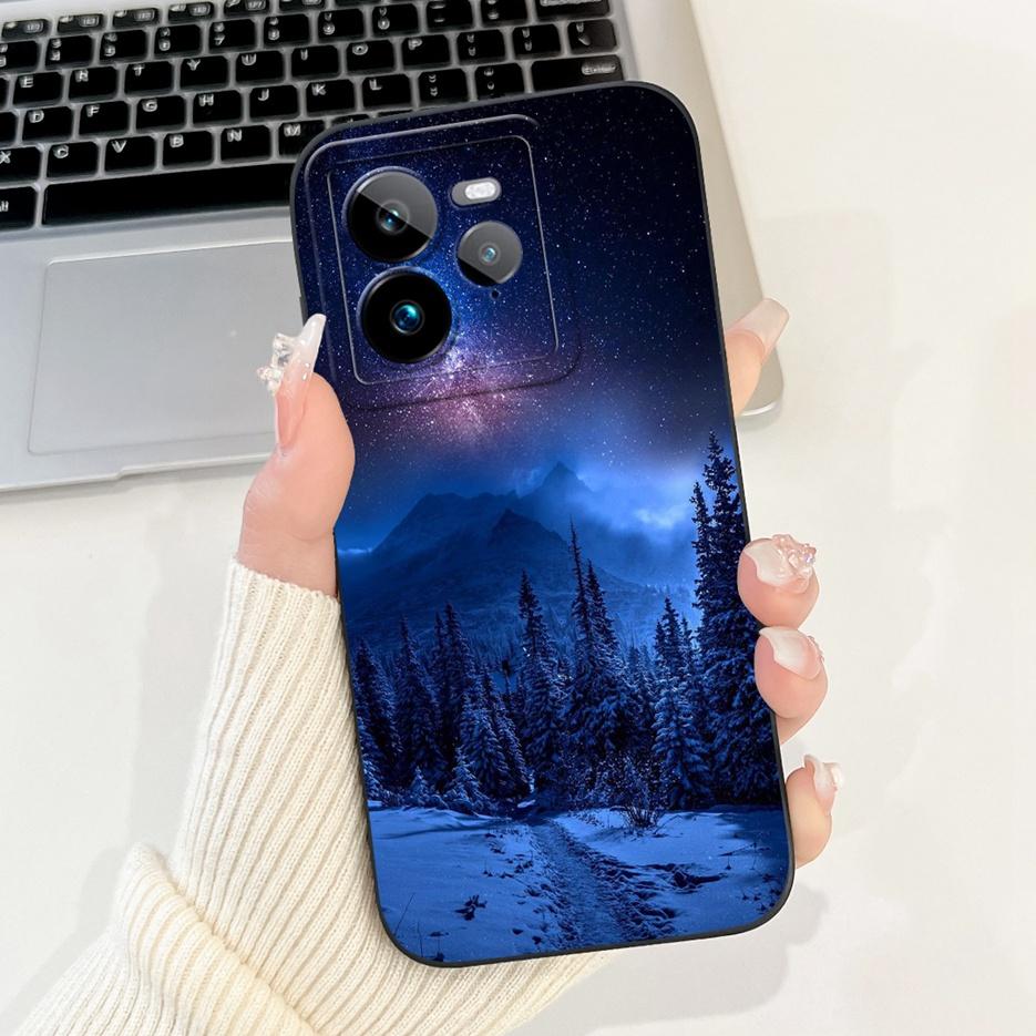Чехол для Realme GT7 GT 7T 5G RMX5061 Роскошный чехол с художественной росписью Мягкий силиконовый чехол для Realme GT 7 Pro GT7 T RealneGT 7T 5G Fundas