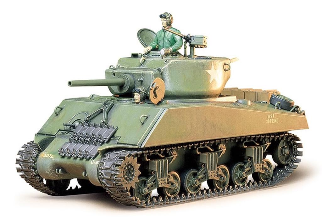 TAMIYA Military Miniature Series American M4A3E2 Medium Tank Jumbo Plastic Model 35139 1/35 No.139
