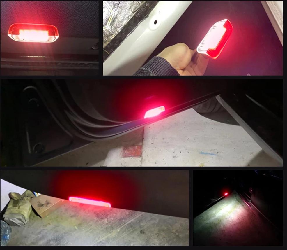 Для Golf 5 6 Passat Jetta Skoda Superb Seat Alhambra Porsche Cayenne Panamera Лампа Автомобиль Светодиодная Подсветка Двери Приветственная Жгут Проводов