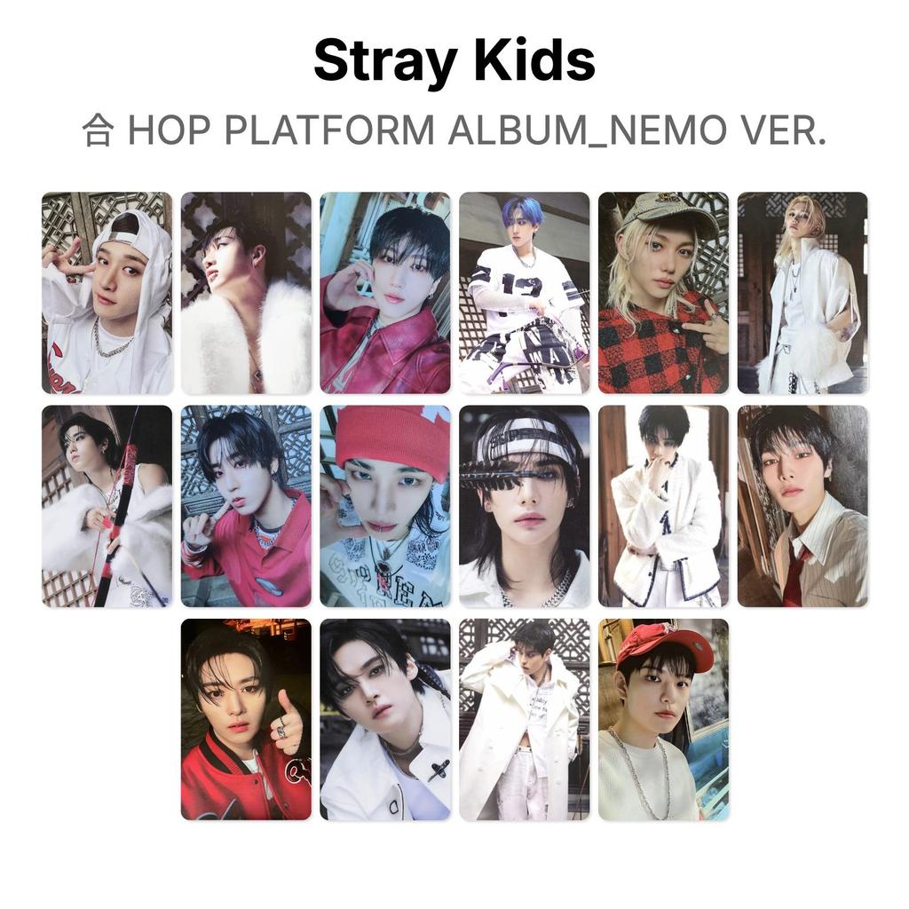Stray Kids HOP ПЛАТФОРМА АЛЬБОМ_ВЕРСИЯ NEMO. Официальная фотокарта