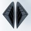 For BYD SEAL EV   2024 Gloss Black Rear Window Triangle Louver Trim Frame Cover Car Accessories