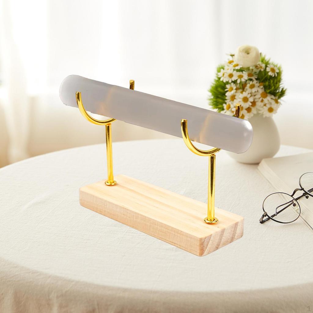 Органайзер для браслетов Элегантная подставка для часов Настольная подставка Деревянная основа для мужчин