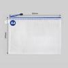 10 A4 Waterproof Grid Subject Classification Pouches, File Bags, Zipper Bags, Stationery Exam Storage Specialized Test Paper Bags, Tutoring Bags
