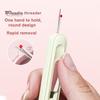 Plug-in Needle Threader 2-in-1 Needle Threader And Thread Removal Tools Stretchable Portable Seam Opener for Hand Sewing Knitting Quilting