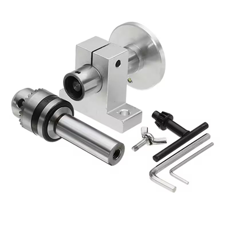 A84X-Diy Accessories For Mini Lathe Machine Center Head For Mini Lathe Beads Revolving Centre Woodworking Tool