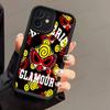 Fashion H-Hysteric Mini Phone Case For IPhone 17 16 15 14 13 12 11 Pro Max Plus Silicone Shockproof Case