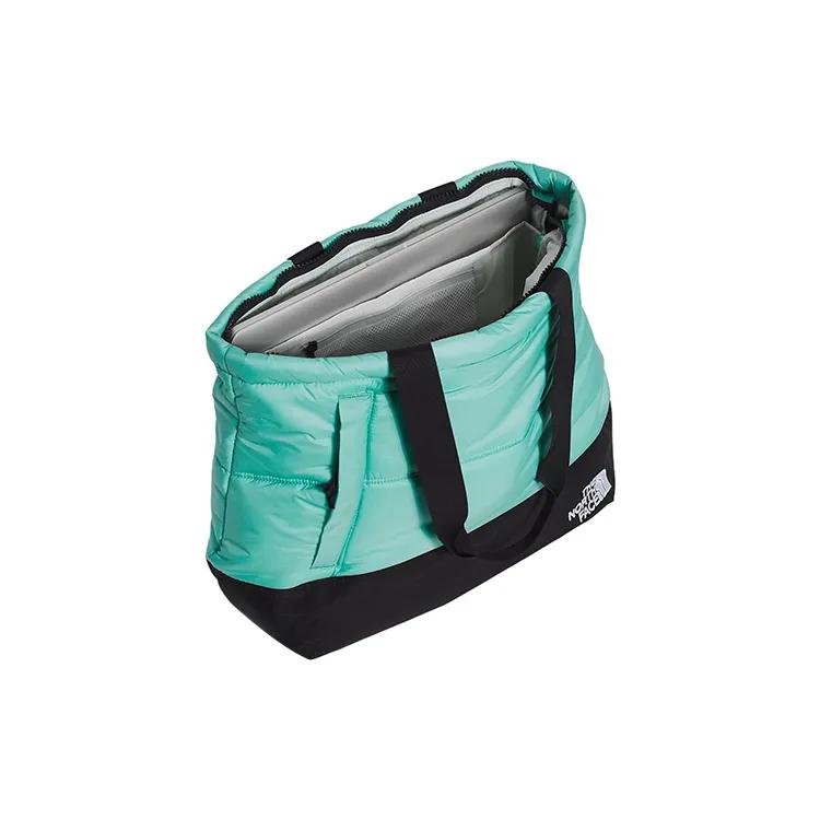 THE NORTH FACE Nuptse 33L Tote Bag , Shopping Bag , One Shoulder Bag , Portable Outdoor Bag Nylon Green Black Unisex (Unisex) Outdoor Bags
