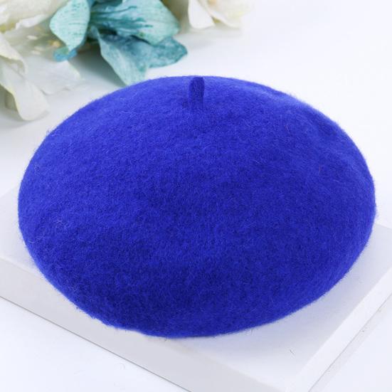 Painter Hat Solid Color Soft Texture Unisex Furry Bucket Hat Easy To Clean Winter Furry Beret Hat Fashion Accessories