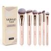 MAANGE Makeup Brushes Premium Synthetic Foundation Powder Concealers 6pcs for Makeup Beginner Blending Liquid Cream Flawless Kit
