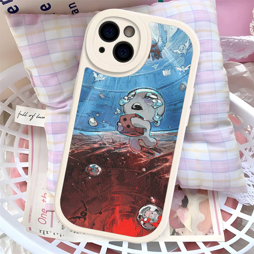 Чехол для телефона из кожи The Binding Of Isaac для iPhone 16 15 14 Plus 13 12 11 Pro Max