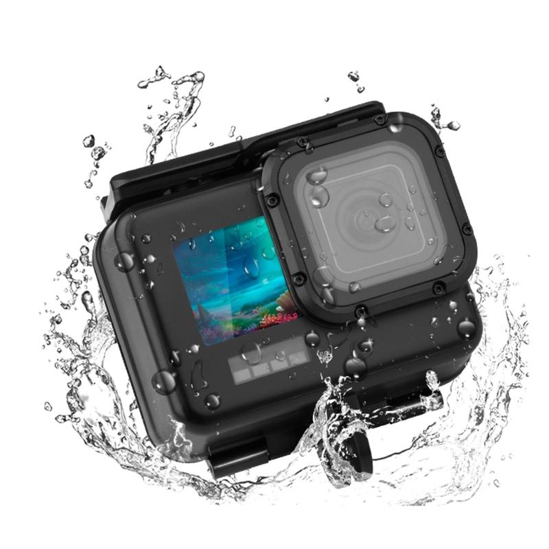 Underwater Diving Protective Cover Waterproof Case -scratch Housing Frame for 9 Sports Camera Accessories