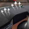 For MG S6 EV 2025 2026 Center Console Sun Protection Shading Pad Dashboard Suede Sunshade Pad Interior Accessories