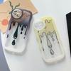 Transparent Wave Edge Painted Silicone Case for Samsung A54 A34 A24 Xiaomi Redmi Note 10 11 12 iPhone 15 14 13 11 Funda Water Droplets Cover Bumper