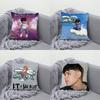 Singer J-Junior H Album Pillow Case Soft Cushion Cases for Farmhouse Sofa Decor Home Decorations and Protector Pillow Case