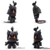 25cm Small Black Marshadow Plush Toy Super Soft Stuffed Animal With Pp Cotton Filling