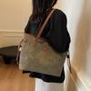 2025 новая женская сумка сумка большой вместимости женская ленивая сумка-тоут под мышкой премиальная вельветовая сумка через плечо
