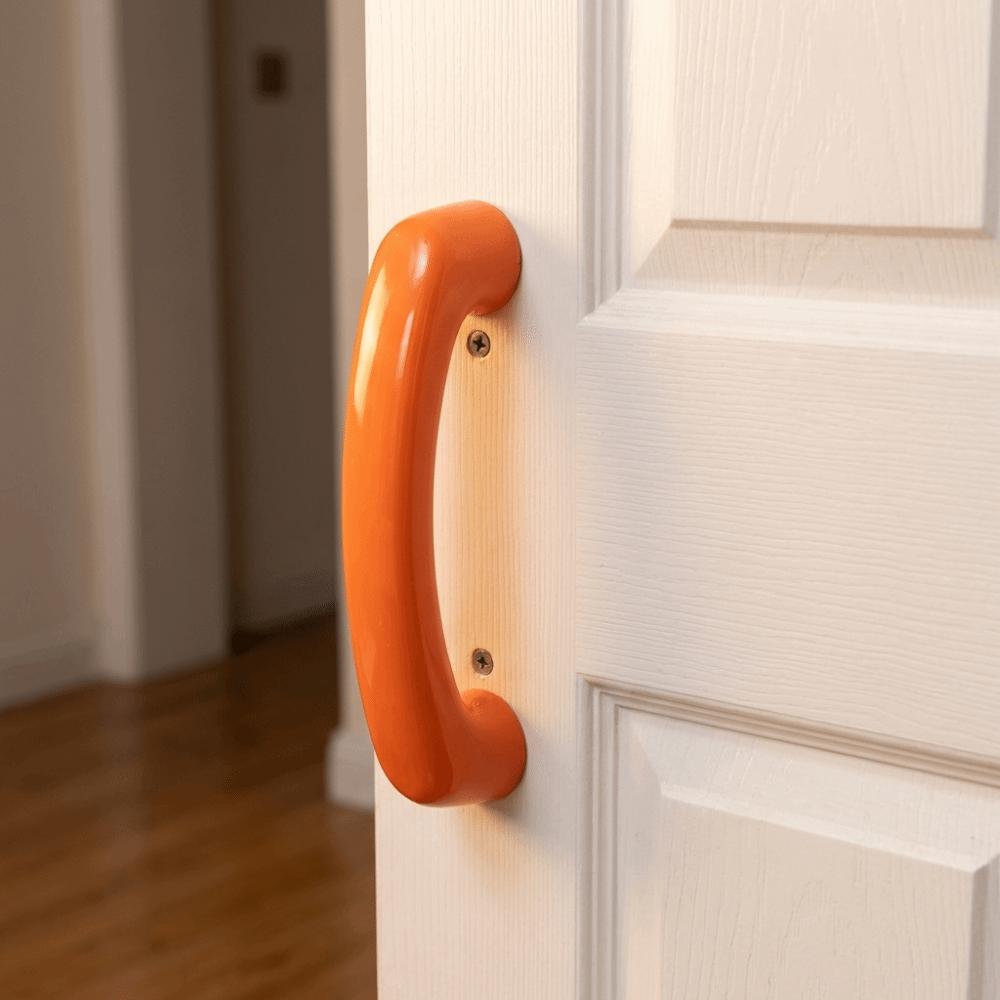 Colorful Design Brass Ceramic Handle Comfortable Feel Drawer Handle Home Furniture