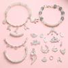 3-50pcs/bag Alloy New Chinese Jewelry Accessories DIY Bracelet Necklace Earrings Ring