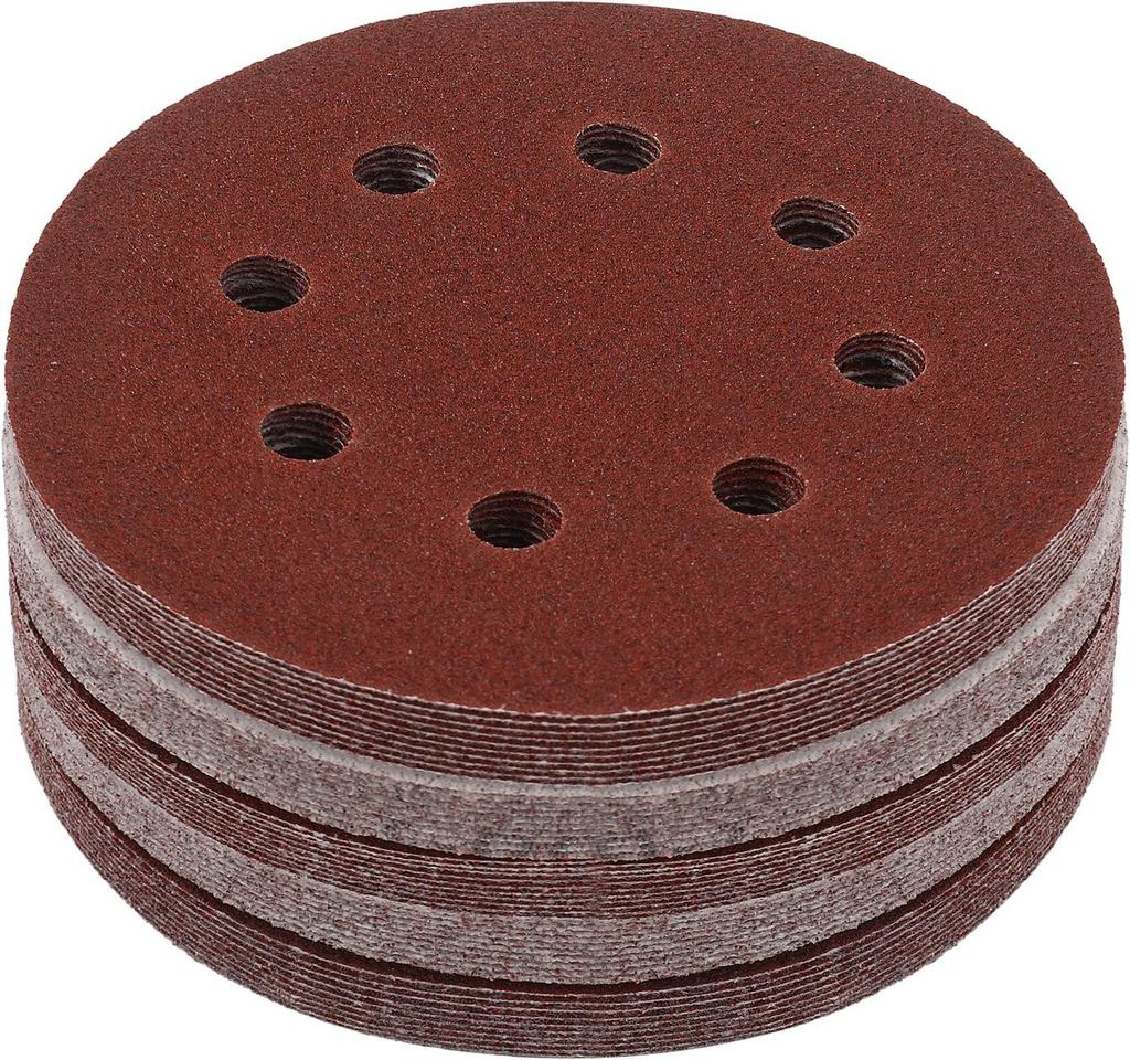 Sandpaper disc 125mm P60 with Velcro 50 pcs KD11808