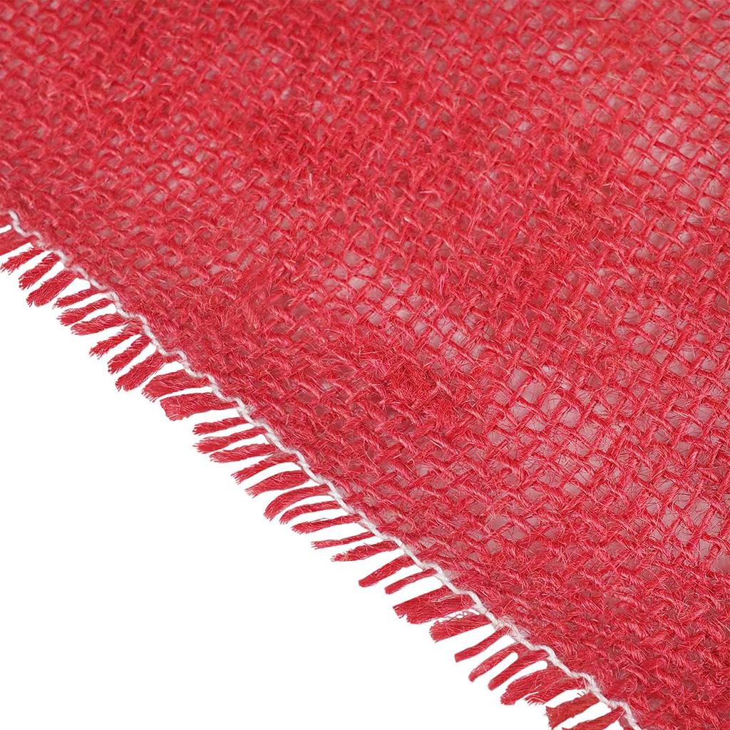 Jute Roll 200 x 500 cm Red