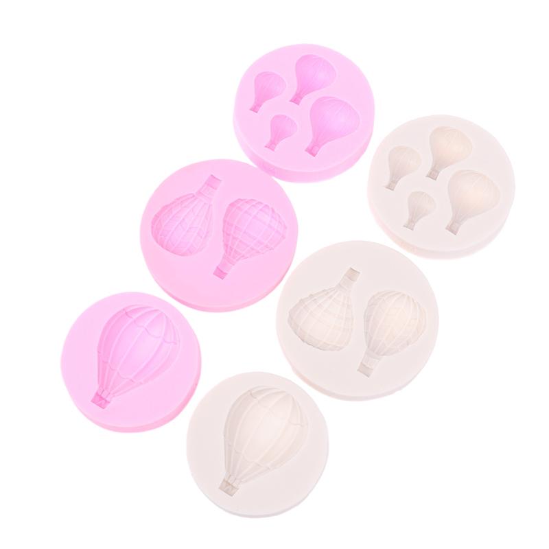 1Pc Hot Air Balloon Silicone Mold DIY Fondant Cake Decoration Tool Chocolate Fudge Mold Sugarcraft Bakeware Kitchen Tool