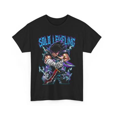 Solo Leveling TShirt Sung Jinwoo Liu Zhigang Anime Jonas Reiji Tee Shirt