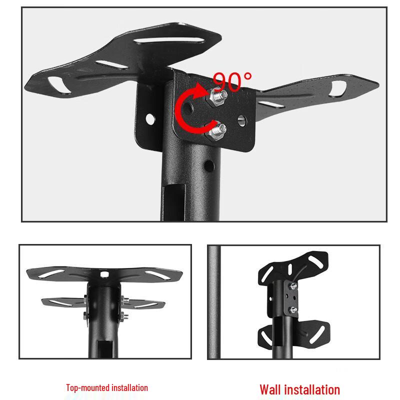 OLOEY Dual-Screen Rotatable TV Ceiling Mount