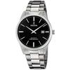 Montre - Festina - Homme - Bracelet Acier Inoxydable - Cadran Noir - Dateur