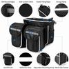 with Rain Cover Bicycle Front Frame Bag Reflective Stripe Bike Handlebar Bag  Mountain Bike