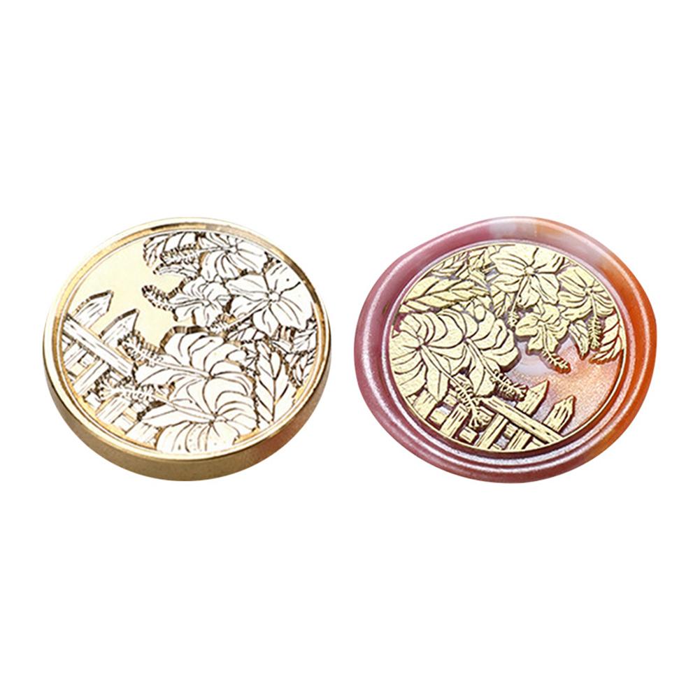 DIY тисненая печатная головка, декоративная восковая печать, головка штампа для упаковки, скрапбукинга