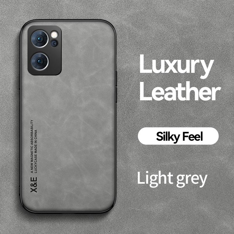 For OPPO Reno 7 5G Case Soft Silicone Car Magnetic Holder Phone Case For OPPO Reno7 Z Reno7 Lite Shockproof Protect Back Cover