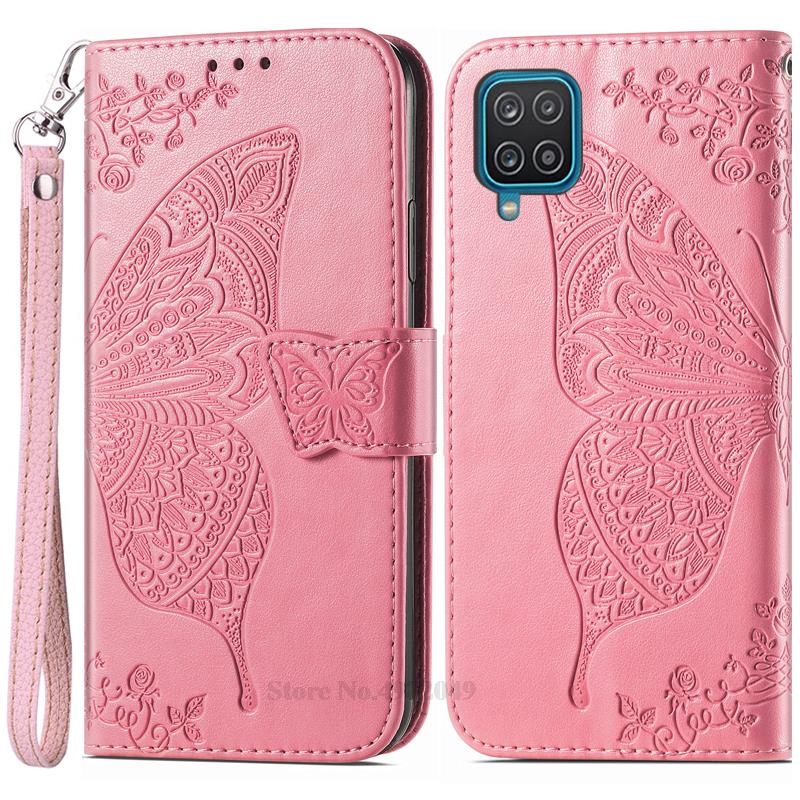 SamsungA12 чехол для Samsung Galaxy A12 кожаный чехол-кошелек для телефона Samsung A12 A 12 защитный чехол Coque Fundas