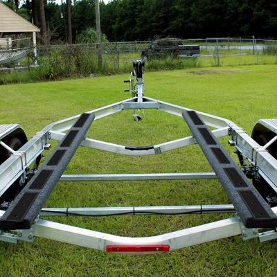 Лодочный прицеп, двухъярусные полки, комплект из 3 х 10 дюймов, 10 прочных конечных полок для лодочного прицепа для спуска на воду и погрузки лодки