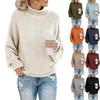 Casual Women Sweaters 2019 Winter Turtleneck Knitwear Sweater Knitted Pullovers Jumpers