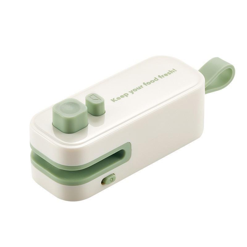 Mini Bag Sealer, Portable Handheld Vacuum Food Sealer Bag Sealing Machine For Plastic Bag Snack Bag,Rechargeable Food Bag Sealer