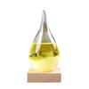 Прозрачная бутылка из хрустального стекла Storm Glass, барометр, прогноз погоды, стильный настольный подарок-капля, метеостанция, декор