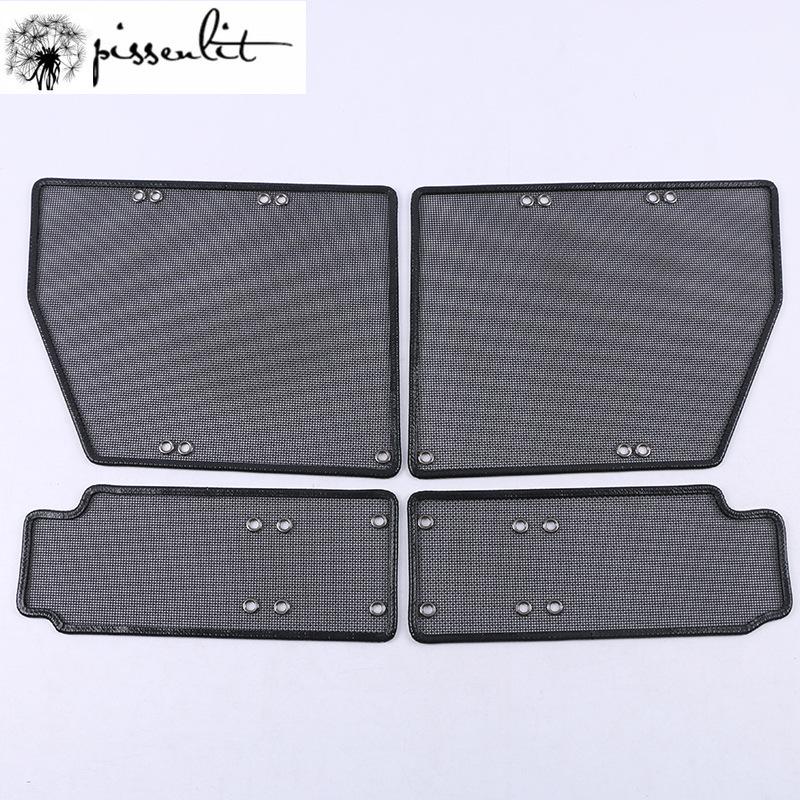 Accessories for NIssan Patrol Armada Y6 2016 2017 2018 2019 Grille Insect Screening Mesh Front Grille Net 4PCS
