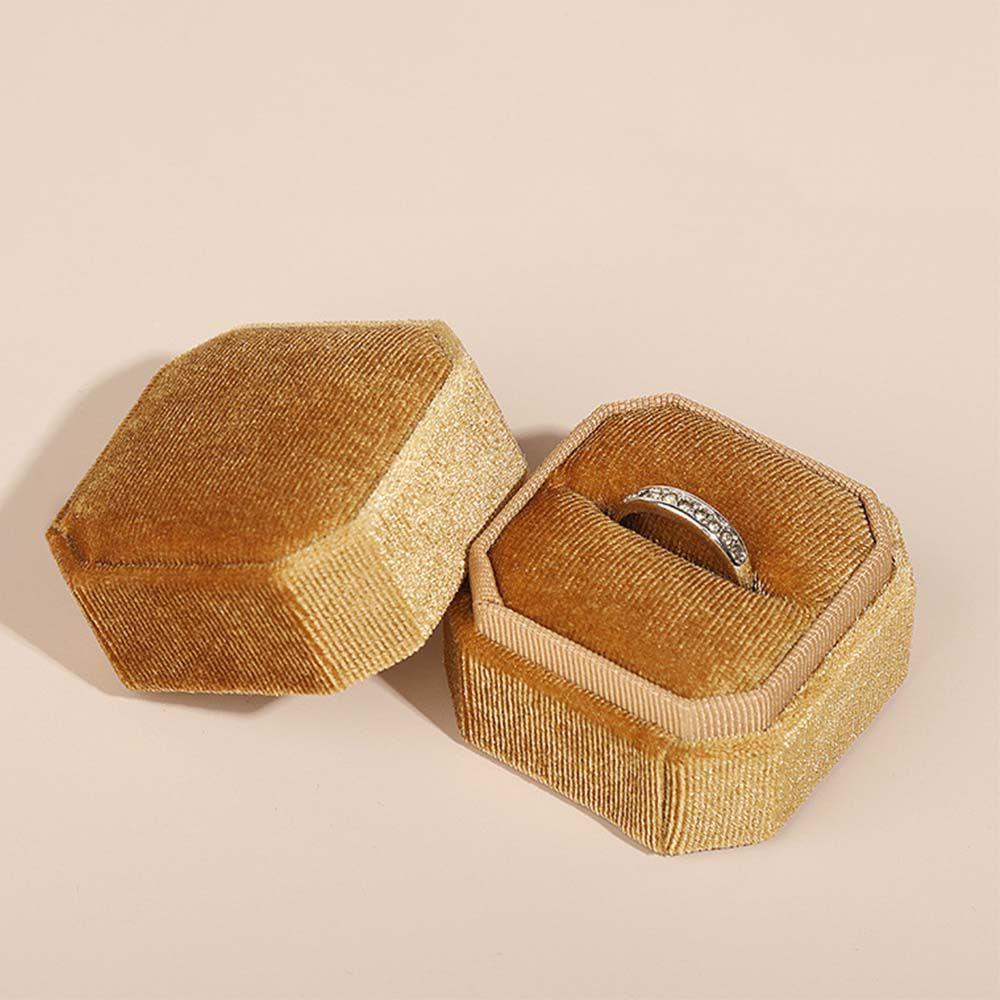Упаковочная коробка для подарочных церемоний, держатель для колец, органайзер для ювелирных изделий, бархатная шкатулка для колец, коробка для хранения сережек