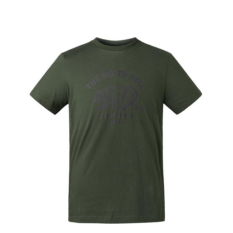 THE NORTH FACE T Shirt Men's Green/Black NF0A3L8J-BQW