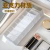 Шкатулка для хранения ювелирных изделий в стиле легкой роскоши, фланелевая, 10 отделений, большая вместимость, для колец, ожерелий, серег-гвоздиков, шкатулка для украшений, подставка для демонстрации украшений.