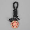 Good Luck Rope Keychain Pendant - Couples Key Ring Charm for Backpack or Bag