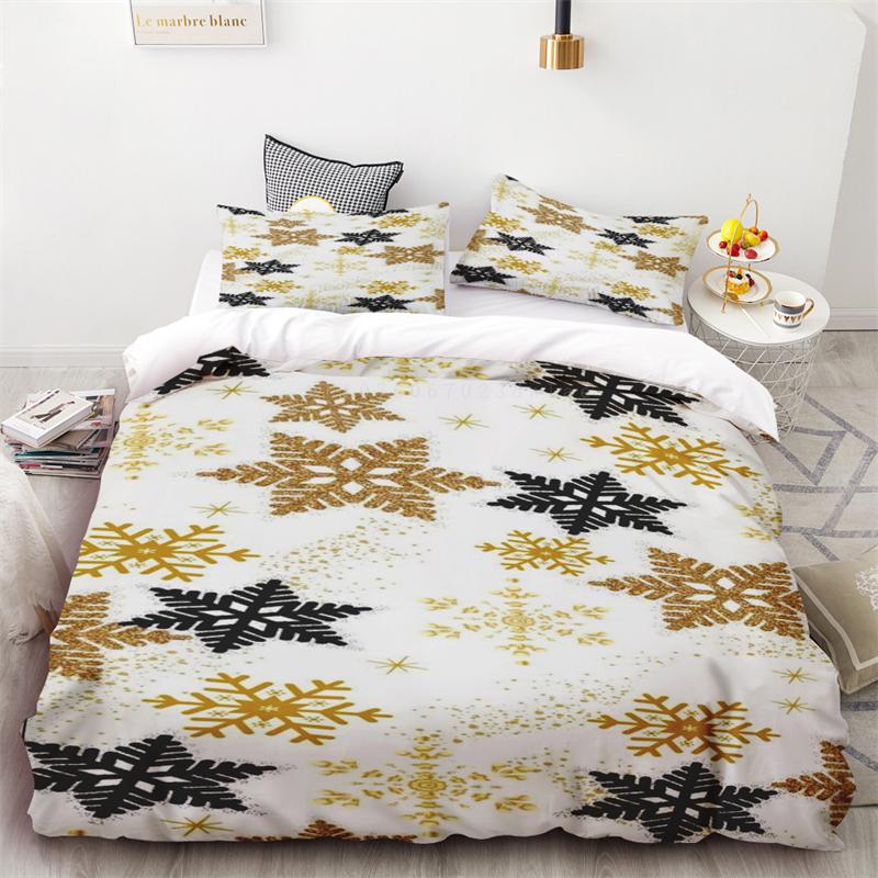 Premium Duvet Cover Christmas Fireworks Candy Bedroom Living Room Room Decoration Single Double Bed Queen King Size