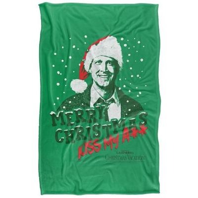 National Lampoon´s Christmas Vacation Clark Griswold Merry Christmas Kiss My A** Blanket