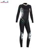 Womens 3mm Full Body Wetsuit Long Sleeve Thermal Dive Suit Freediving Surfing Swimming Fall Winter