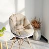 Plush Dining Chair Cushion Thickened Warm Cushion In Winter Office Lumbar Cushion Computer Chair Cushion Warm One-piece Cushion