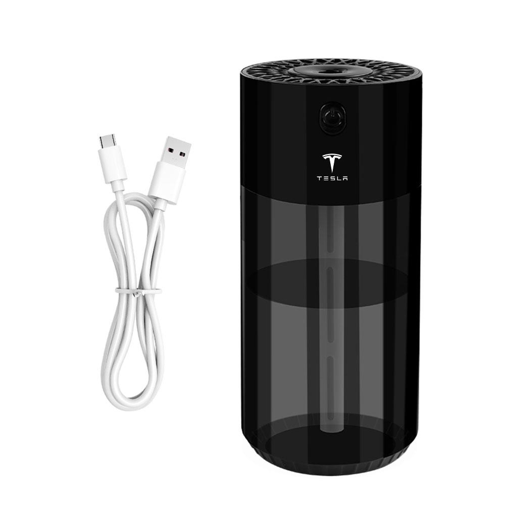 pwmnb5 USB Electric Aroma Diffuser Essential Oil Purifier Aromatherapy Mist Maker Mini Air Humidifier For Tesla Model 3 Car Accessories