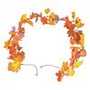 Autumn Leaf Garland Fall Decoration Maple Leaf Vine Indoor And Outdoor Use
